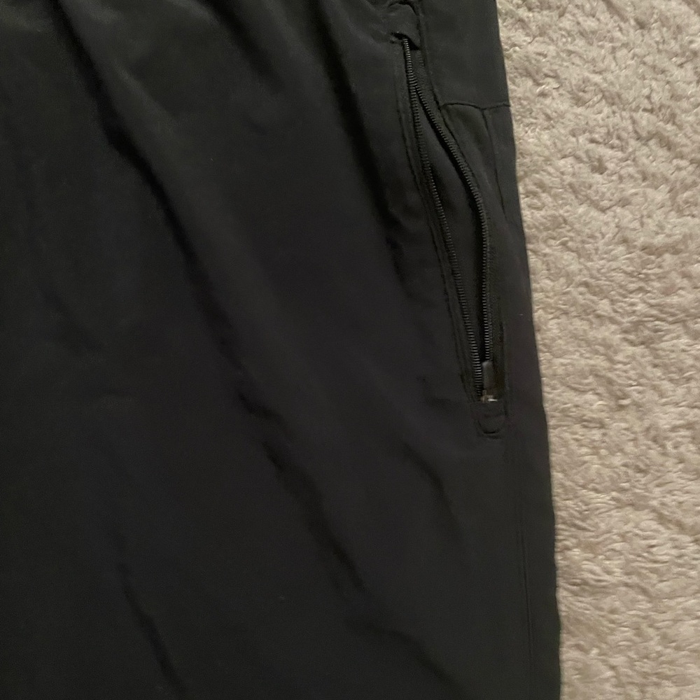 Pre own Mens nike Black running pants pockets draw string size XL - Picture 2 of 6